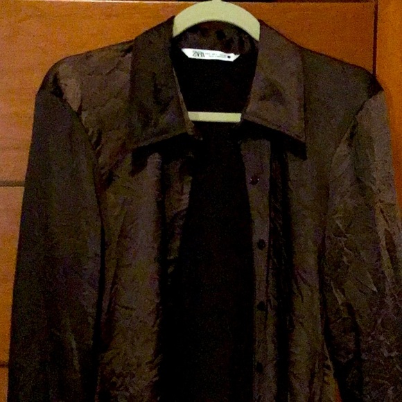 Zara froissé shirt - Picture 2 of 5